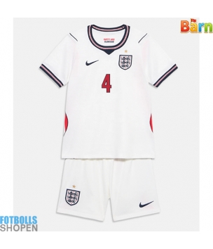 Billiga England Declan Rice #4 Hemmatröja Barn VM 2026 Kortärmad (+ Korta byxor)